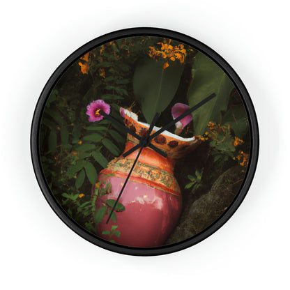 "A Garden in Ruins" - The Alien Wall Clock