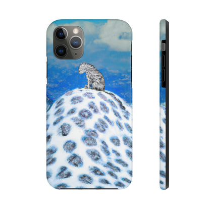 "Perca solitaria del leopardo de las nieves" - Las fundas para teléfonos Alien Tough