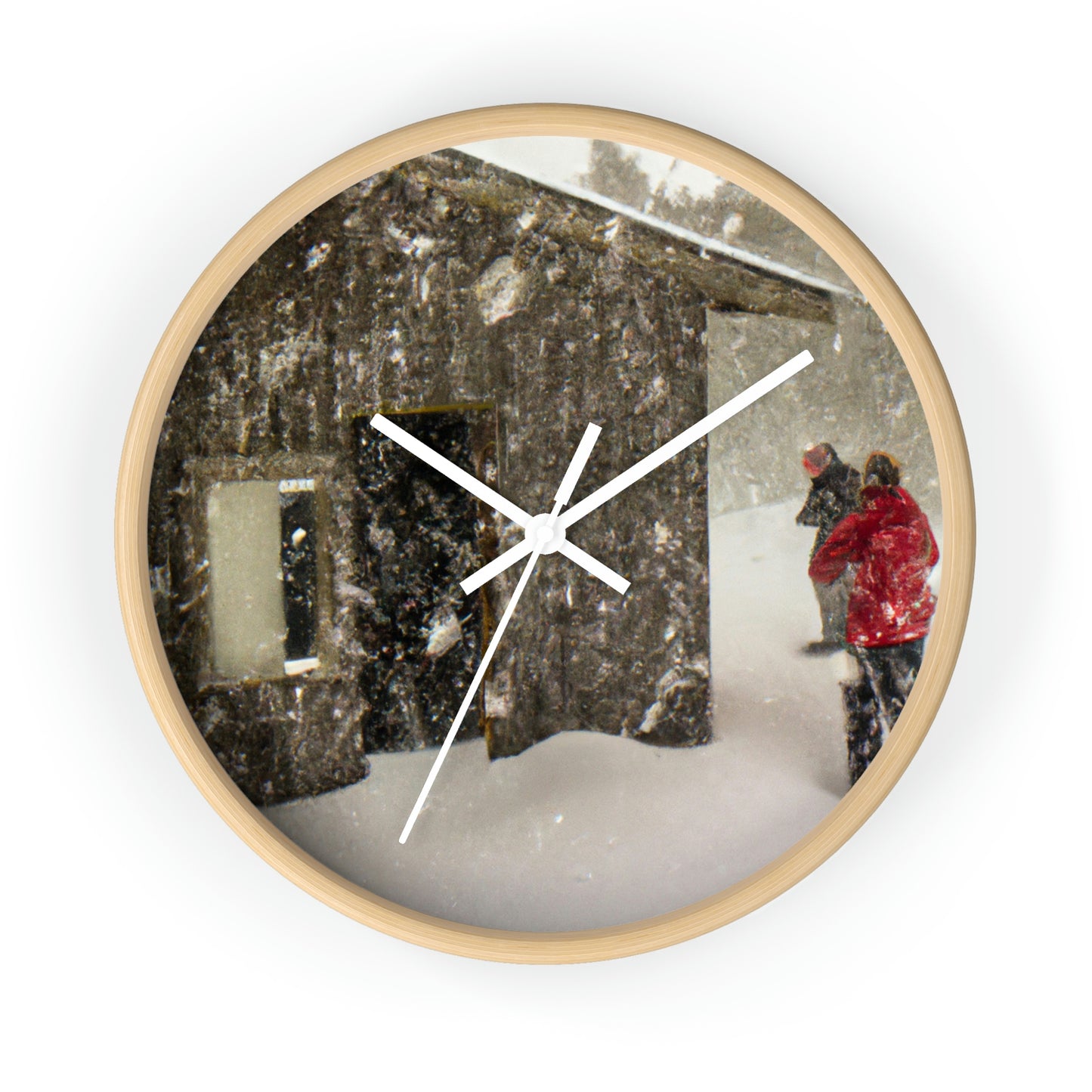 "Frozen in Time" - The Alien Wall Clock