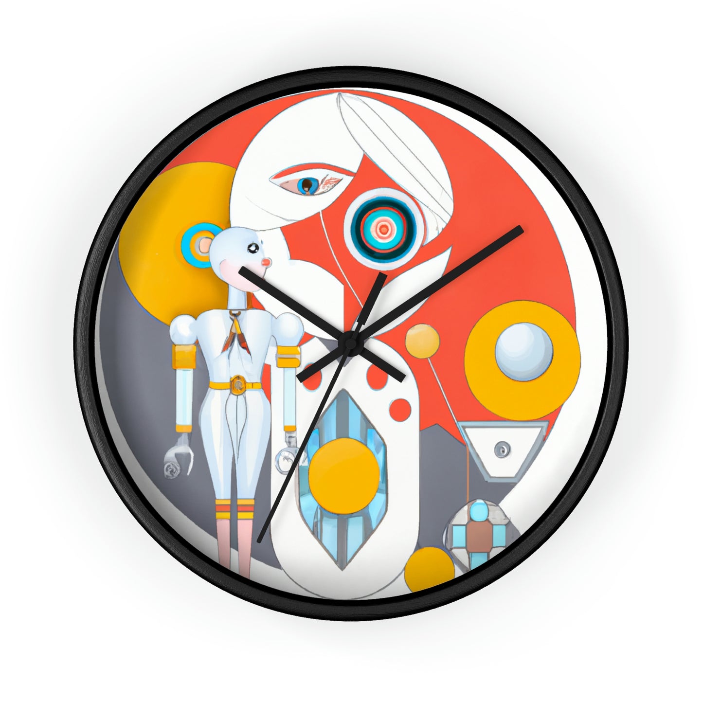 Robots and Us: A Journey Into Utopian Futures - The Alien Wall Clock