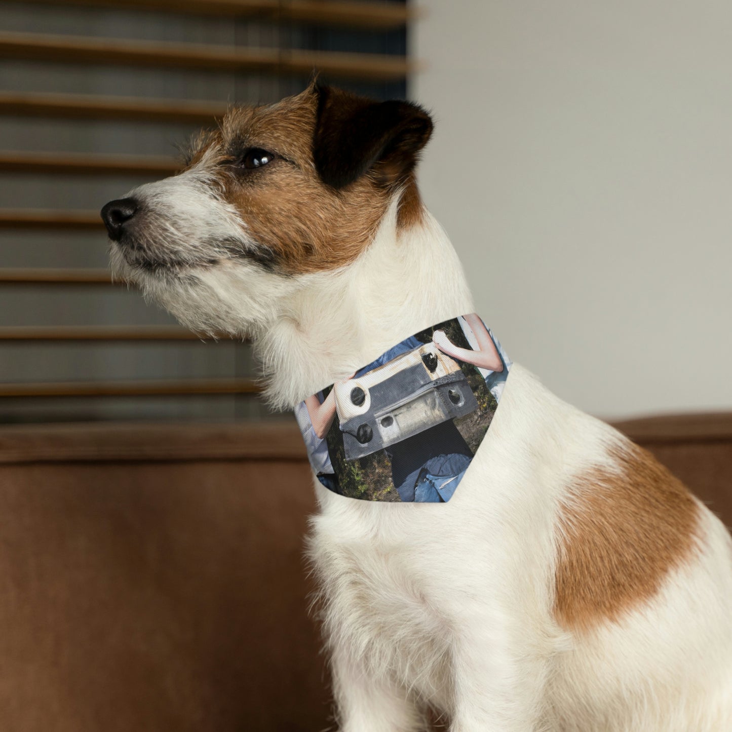 "The Mysterious Tape Recorder Adventure" - The Alien Pet Bandana Collar