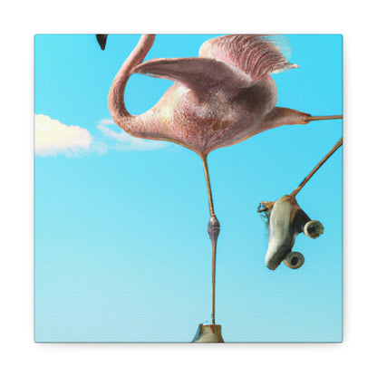 "Flamingo Skates!" - The Alien Canva