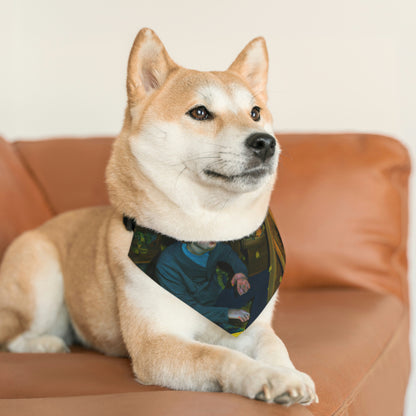 The Attic's Secrets: A Tale of Magic and Redemption - The Alien Pet Bandana Collar