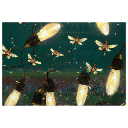 Twinkling Fireflies in the Evening Sky - The Alien Jigsaw Puzzle