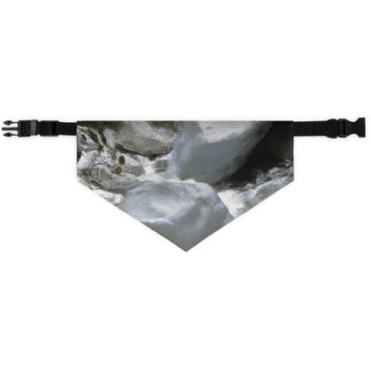 "Canyon Chaos: The Rockslide Race" - The Alien Pet Bandana Collar