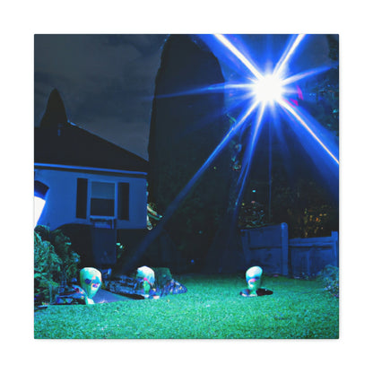 'Invasion der Suburban Suburbans' - The Alien Canva