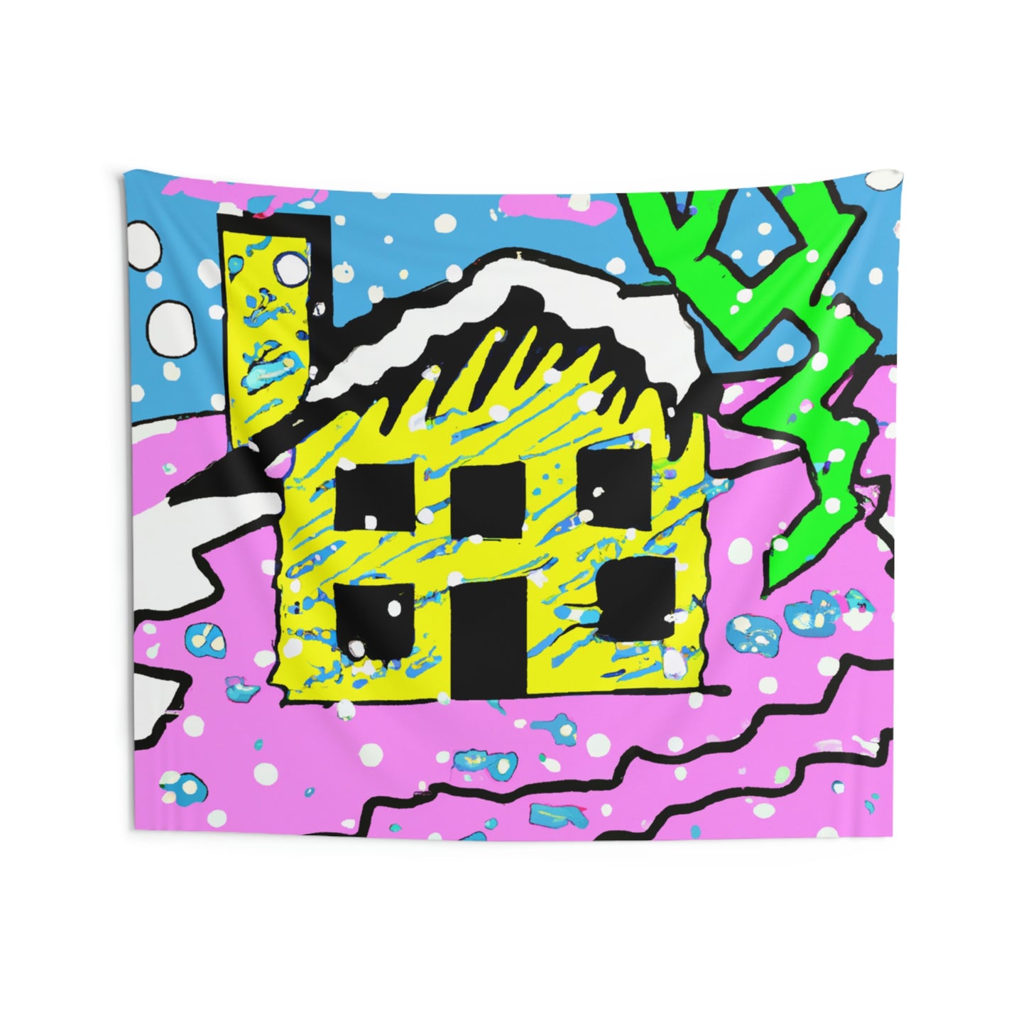 "Desolate Winter Dwelling" - The Alien Wall Tapestries