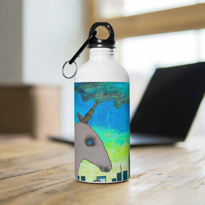 "Majestic Morning Reflections" - The Alien Stainless Steel Water Bottle