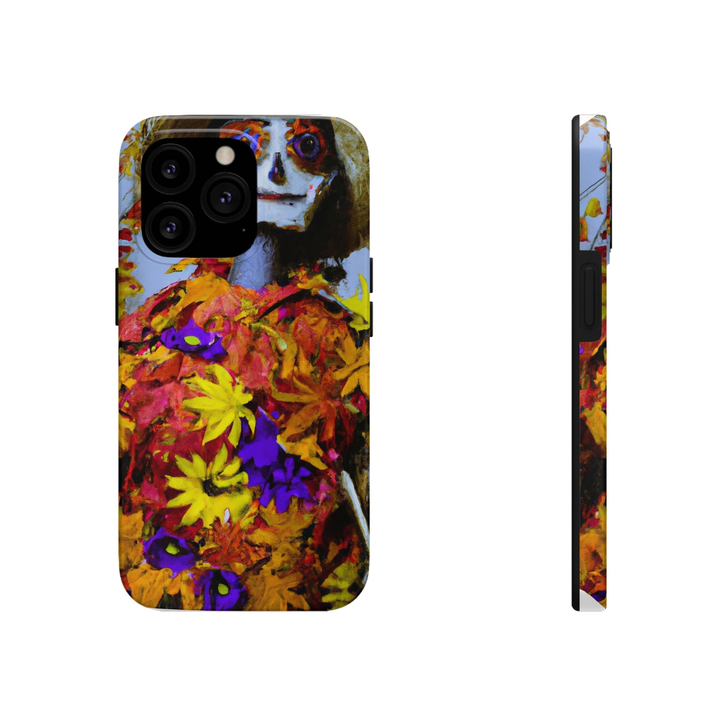 "Autumn Scarecrow Blues" - Die Alien Tough Phone Cases