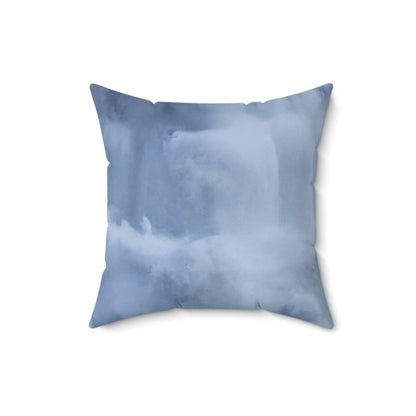 Magical Winter Wonderland - The Alien Square Pillow