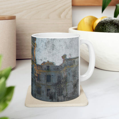 "The Forgotten Castle: A Faded Remembrance" - The Alien Ceramic Mug 11 oz