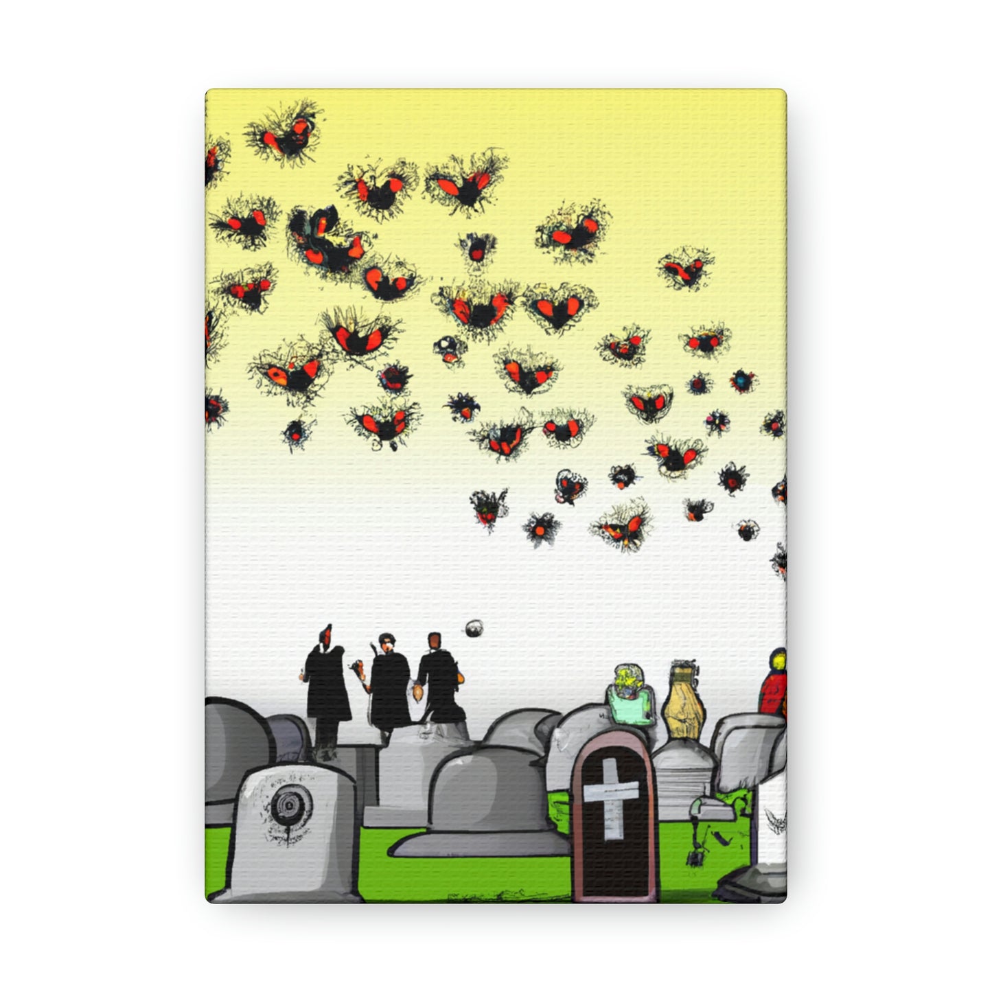 "Funeral From Beyond" - The Alien Canva