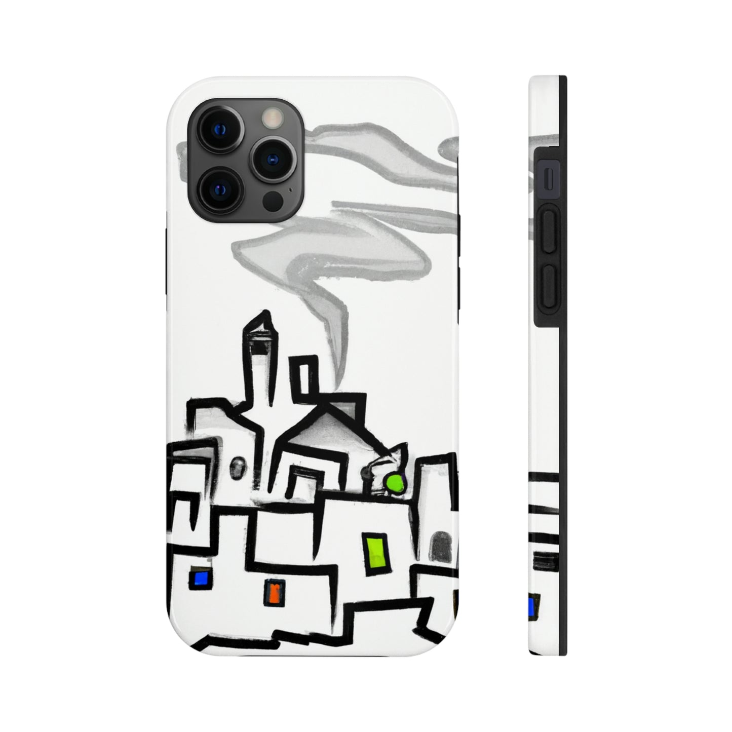 The City In The Mist - The Alien Tough Phone Cases