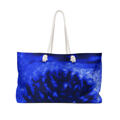 "A Lone Blue Tree in the Moonlight Field" - The Alien Weekender Bag