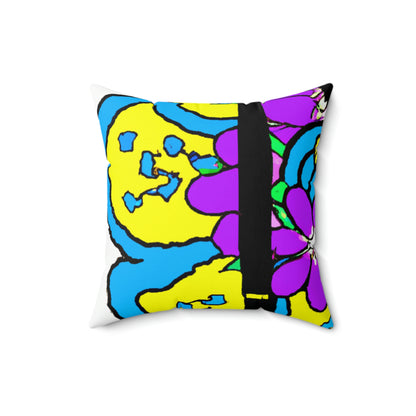 "Dreamy Dalliance" - The Alien Square Pillow