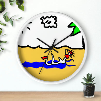 Mermaid's Solitude Island. - The Alien Wall Clock