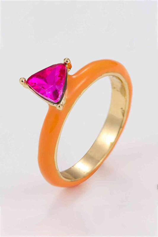 Anillo de piedra de cristal Sweet Beginnings