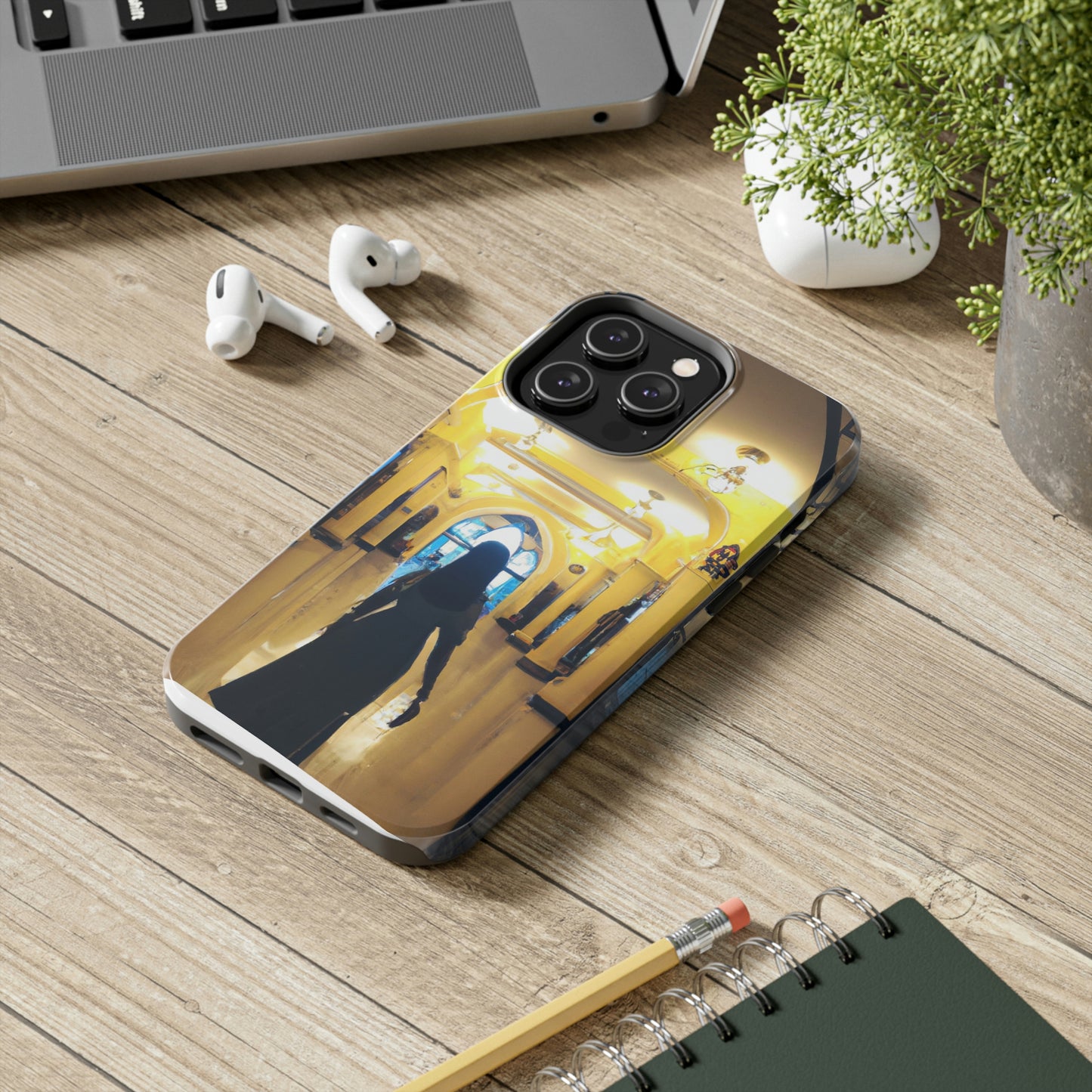 "Flucht aus dem verzauberten Palast" - Die Alien Tough Phone Cases