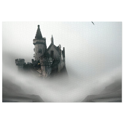 "Ghostly Citadel of the Mist" - The Alien Jigsaw Puzzle