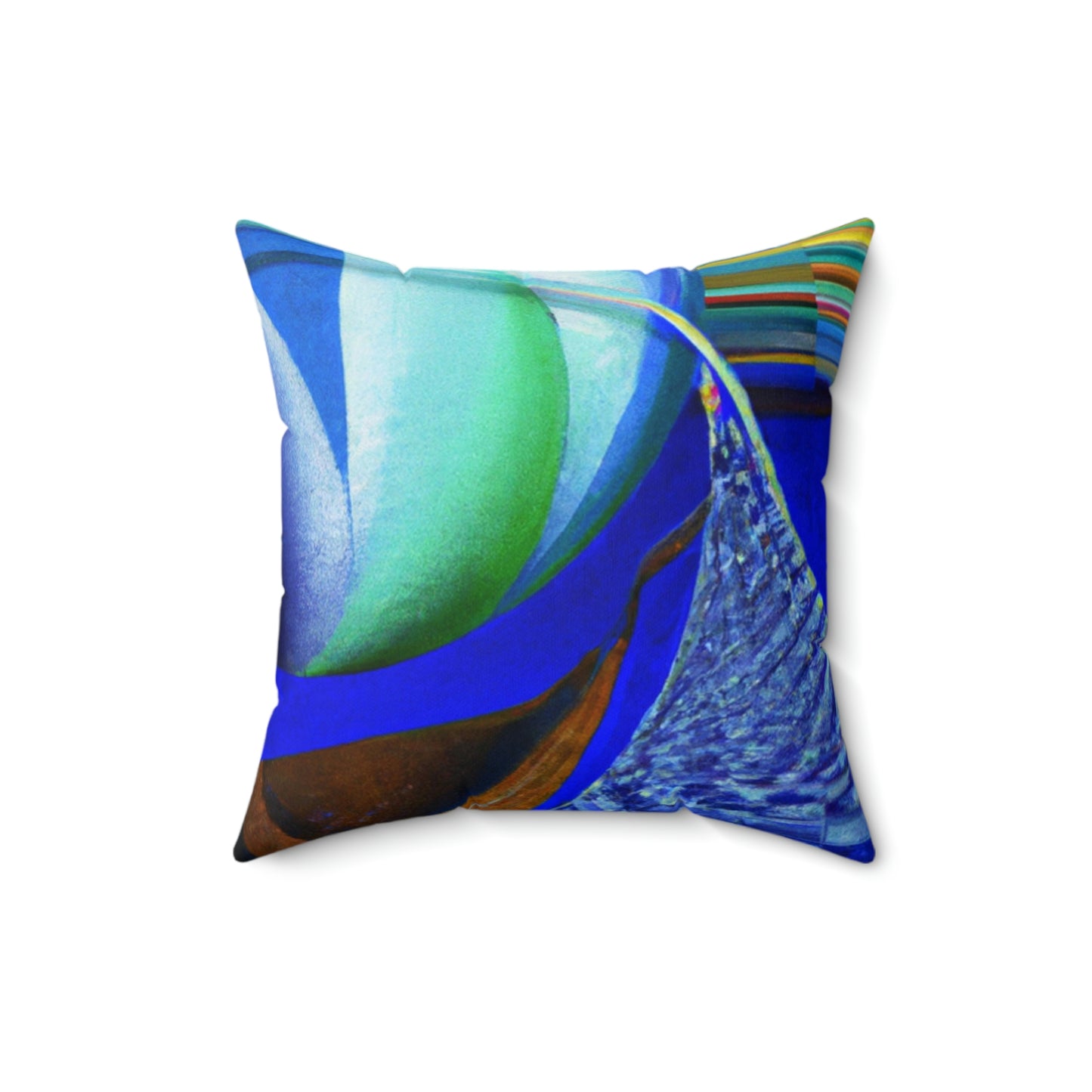 "Drifting: A Father and Son's Voyage Through Life" - The Alien Square Pillow