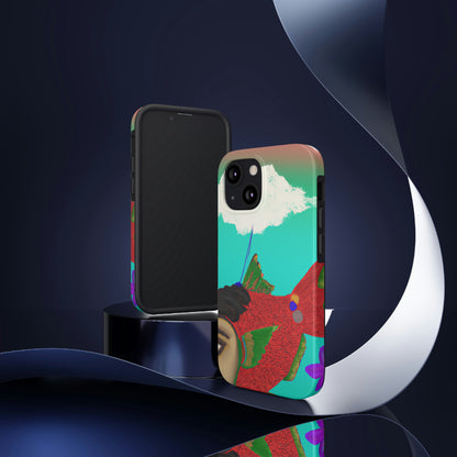 El Misterioso Pez Volador y Su Enigmático Secreto - The Alien Tough Phone Cases