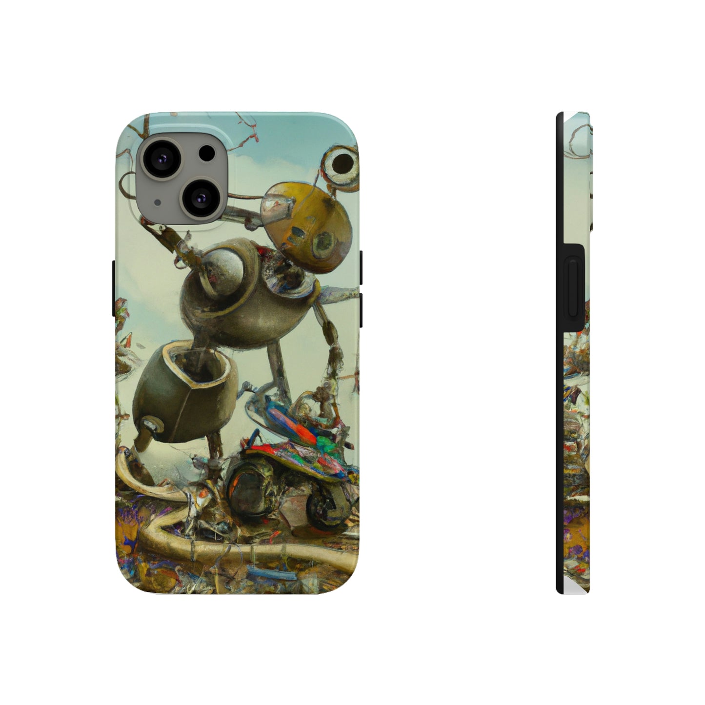 Roboter verjüngt die Wildnis - Die Alien Tough Phone Cases