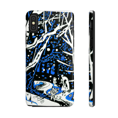 Snowy Forest Night: A Fairytale Odyssey - The Alien Tough Phone Cases