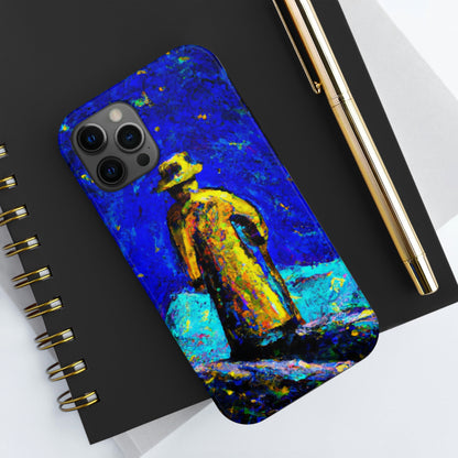 "Lone Mage on the Frozen Summit" - The Alien Tough Phone Cases