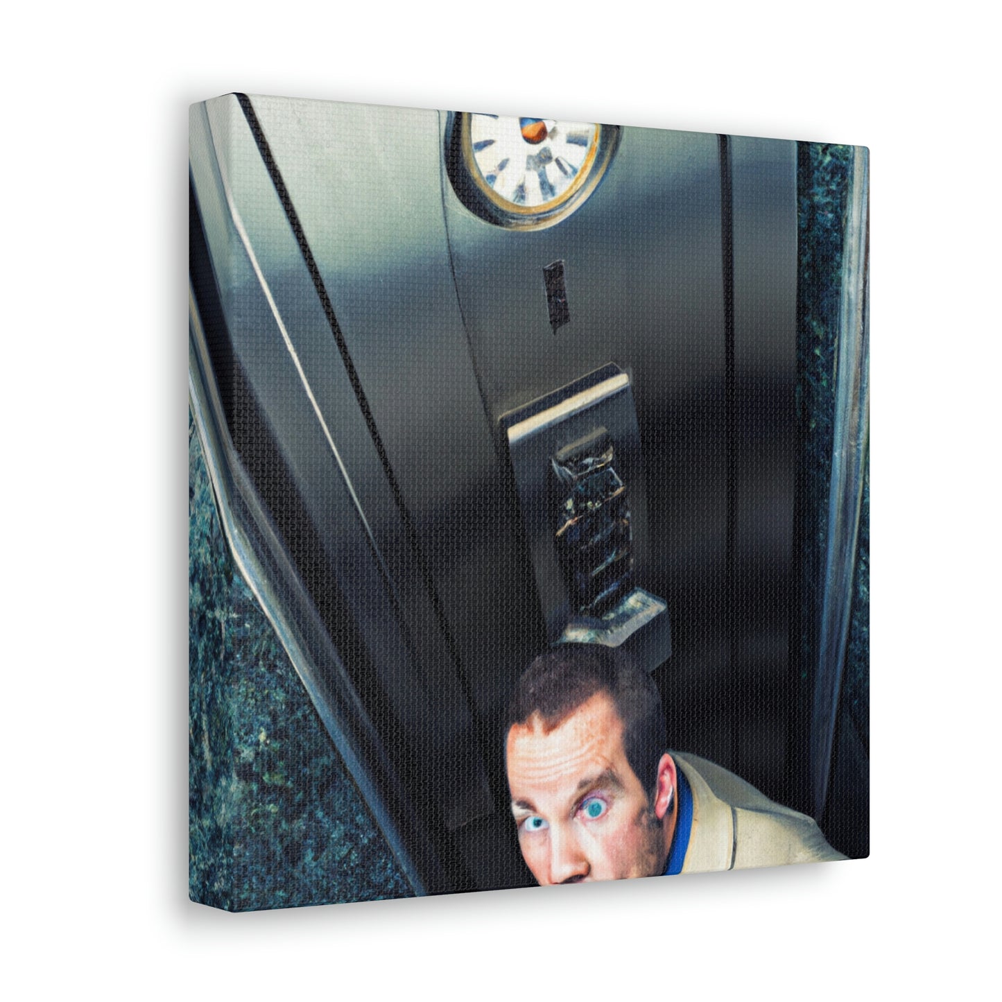 "Tick Tock - Trapped in an Elevator" - The Alien Canva