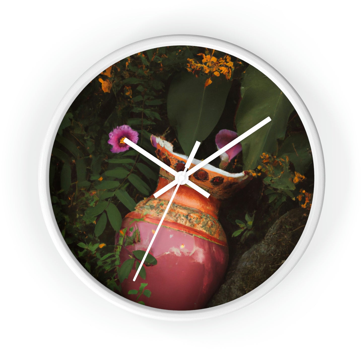 "A Garden in Ruins" - The Alien Wall Clock