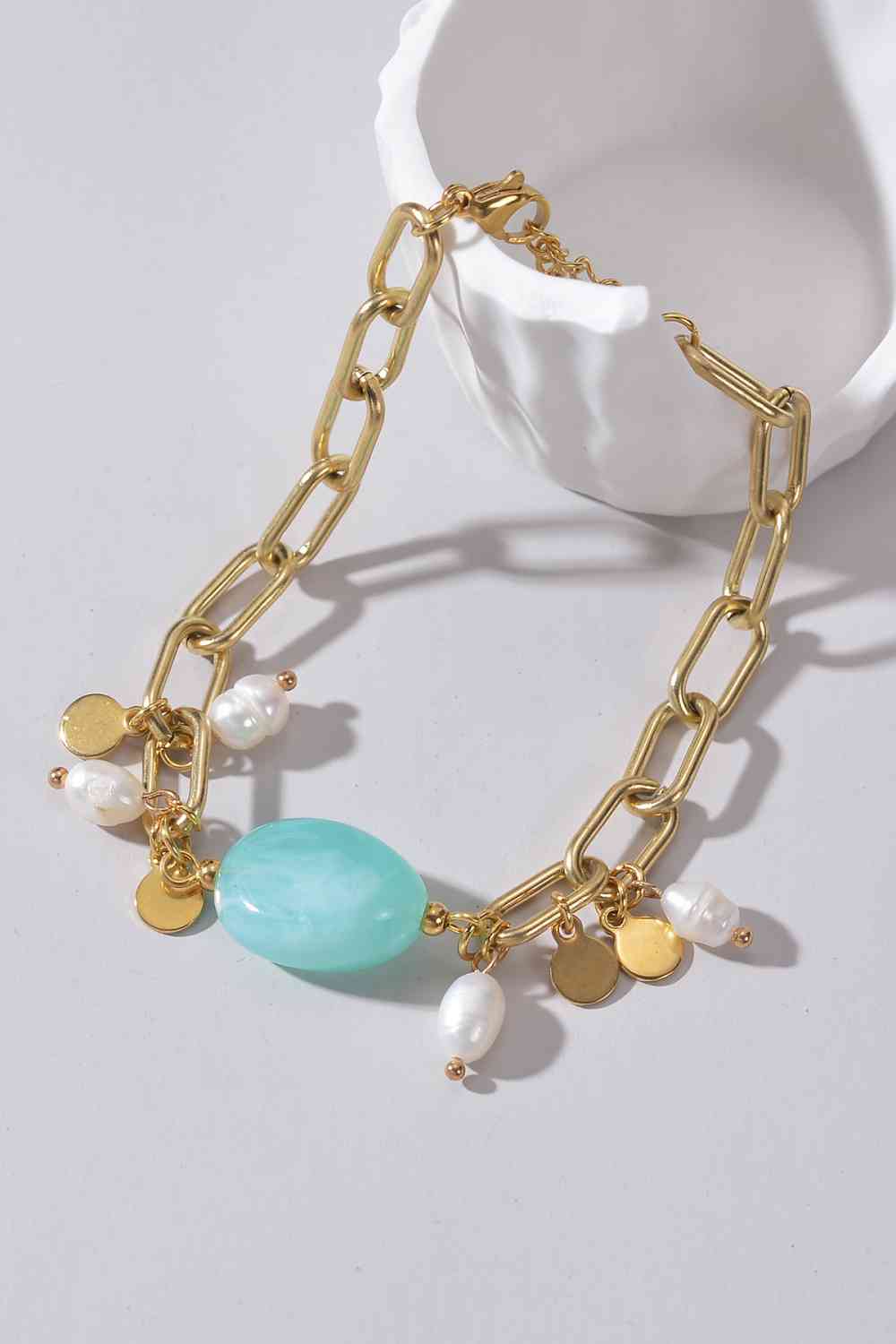 Conjunto de pulsera de acero inoxidable de tres piezas