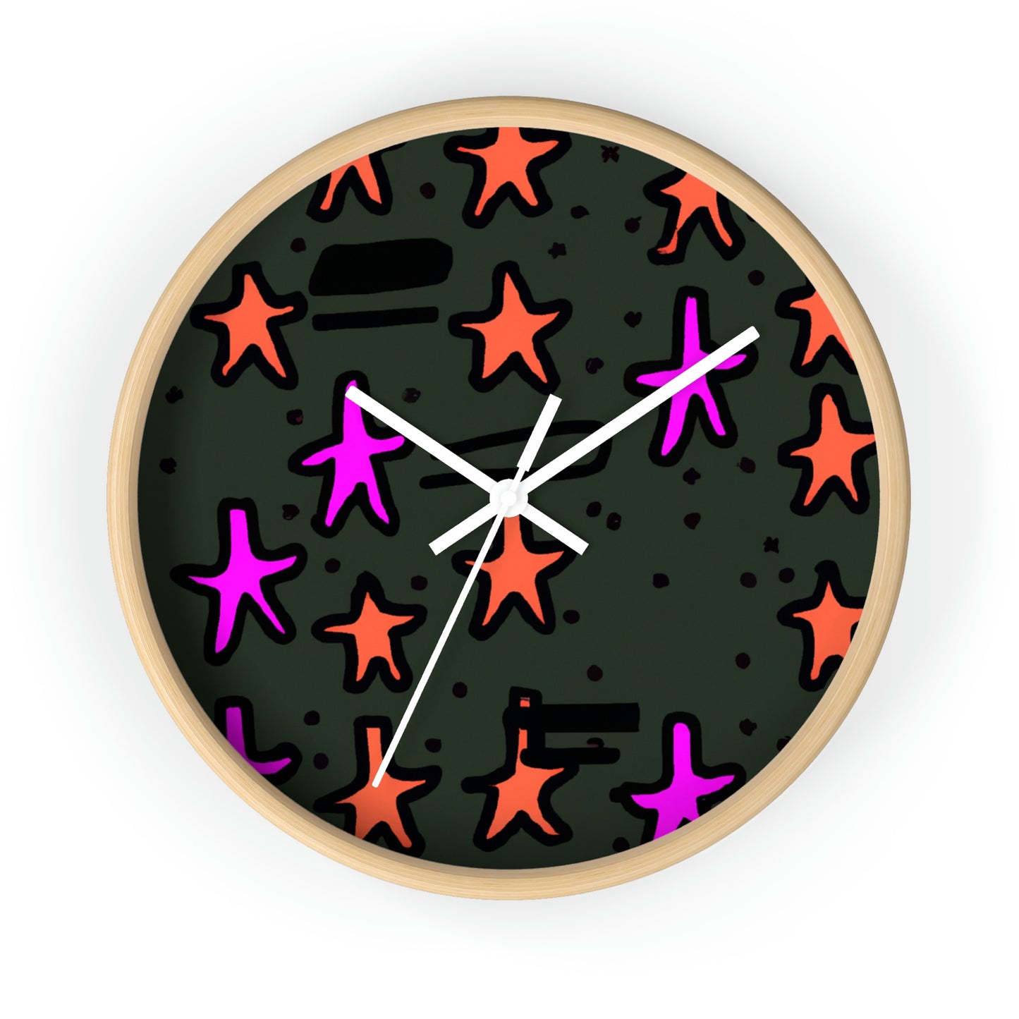 "Abandoned in the Glittering Night Sky" - The Alien Wall Clock