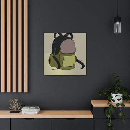 "Mochila con personalidad" - The Alien Canva