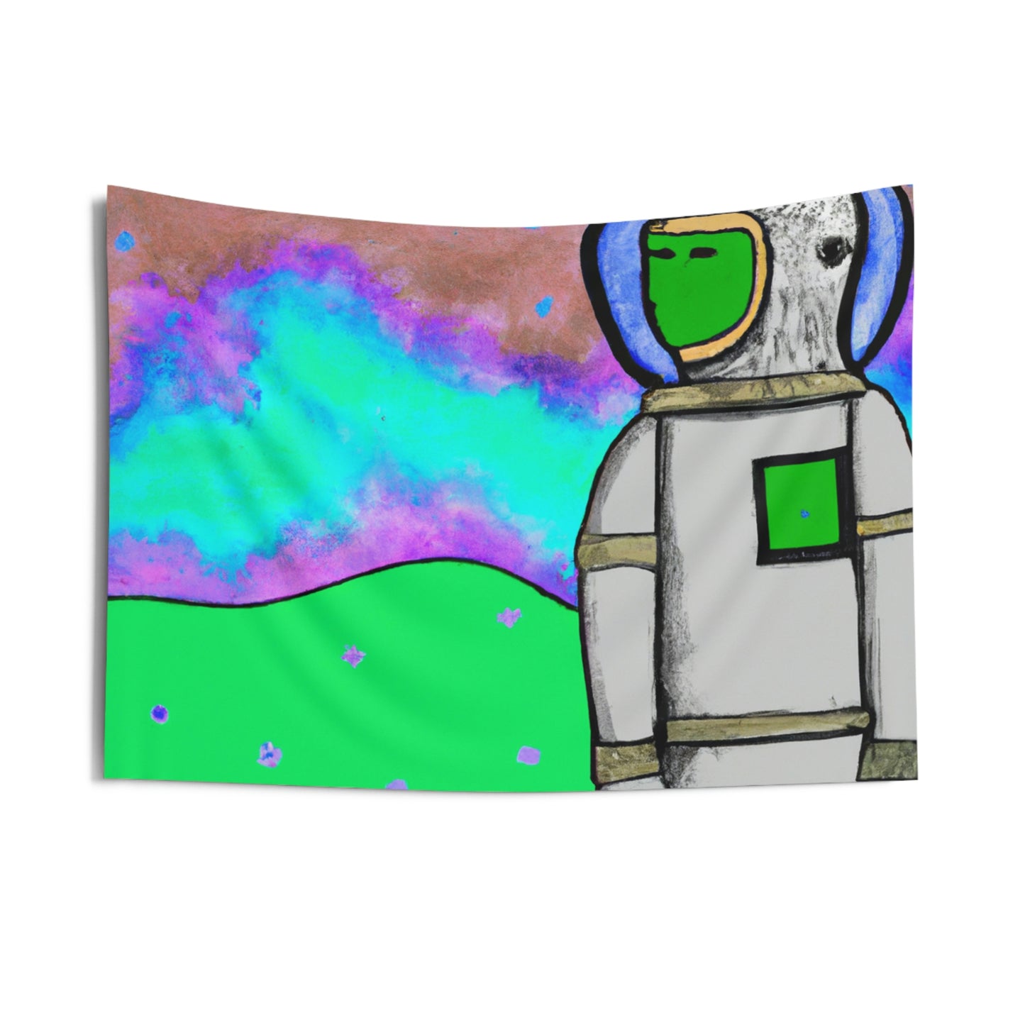 "Alone in the Alien Sky" - The Alien Wall Tapestries