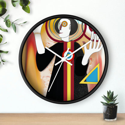 "A Storm Unleashed by the Magician's Spell" - The Alien Wall Clock