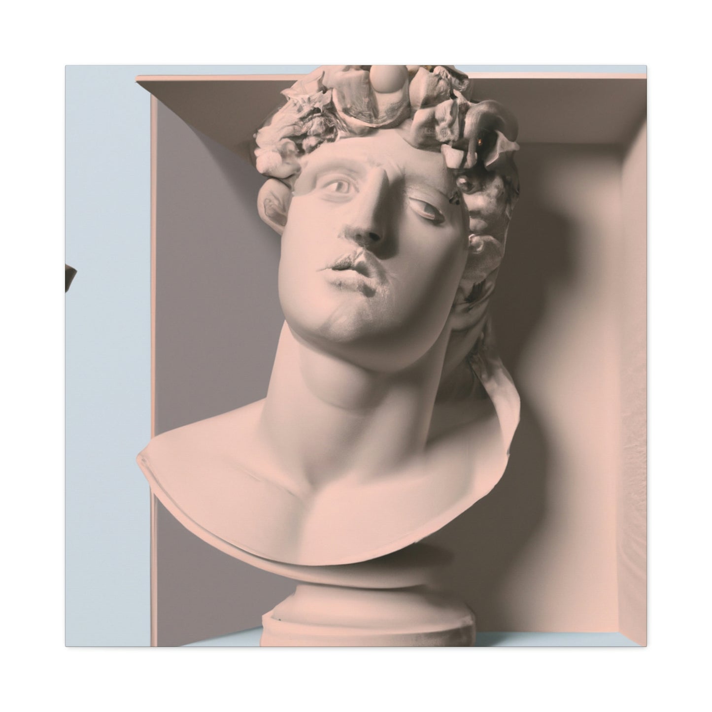 "A Modern Perspective: 3D Reconstruction of a Classic Artwork" - Canvas