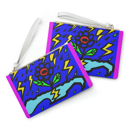 "A Bold Bloom Amidst the Storm" - The Alien Clutch Bag