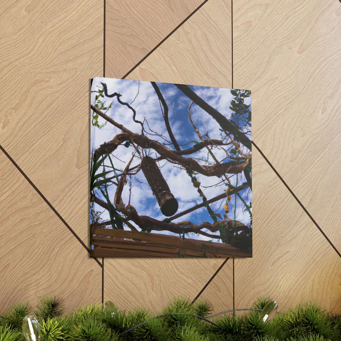 "Connections: A Nature-Inspired Art Installation" - Canvas