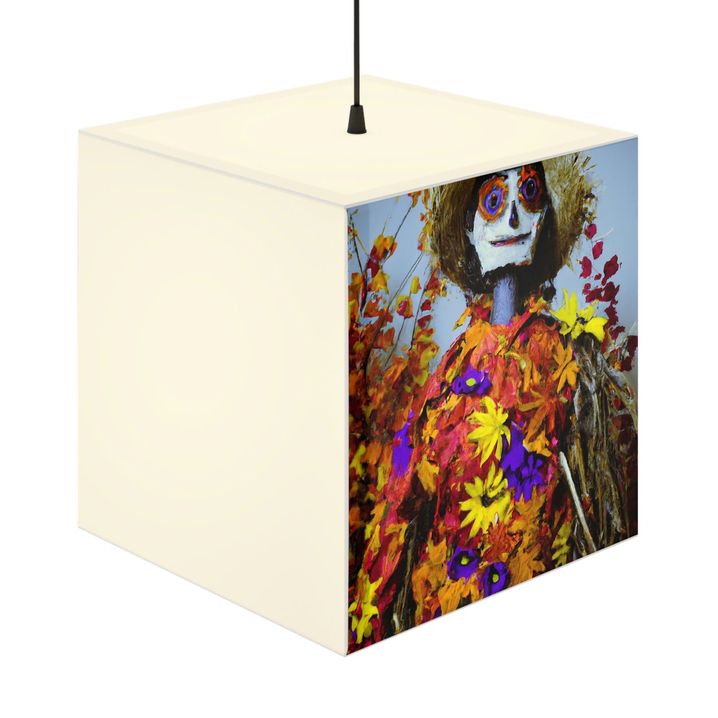 "Autumn Scarecrow Blues" - La lámpara Alien Light Cube