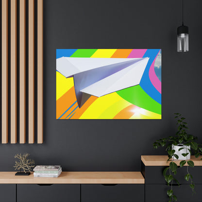 "Un vuelo de color" - The Alien Canva