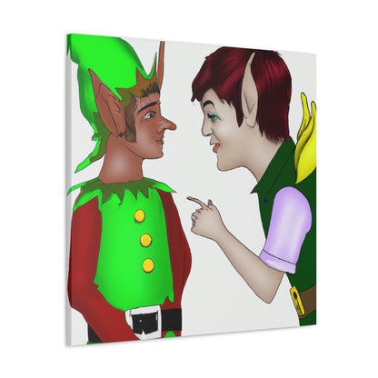 "The Elf and the Rogue's Bonding" - The Alien Canva