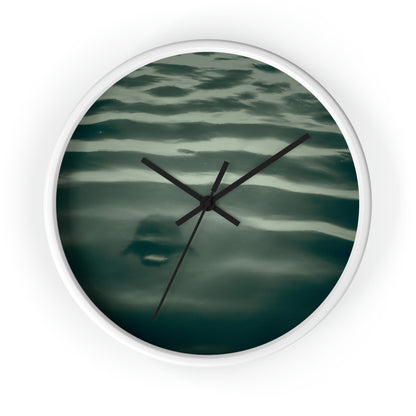 "Hidden Depths". - The Alien Wall Clock