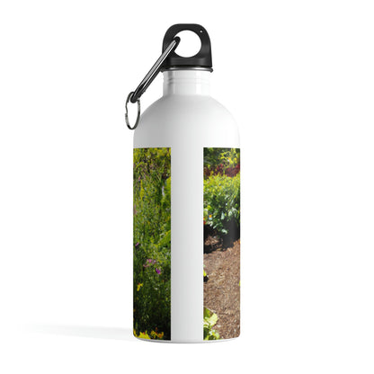 "Garden of Colorful Radiance" - The Alien Stainless Steel Water Bottle