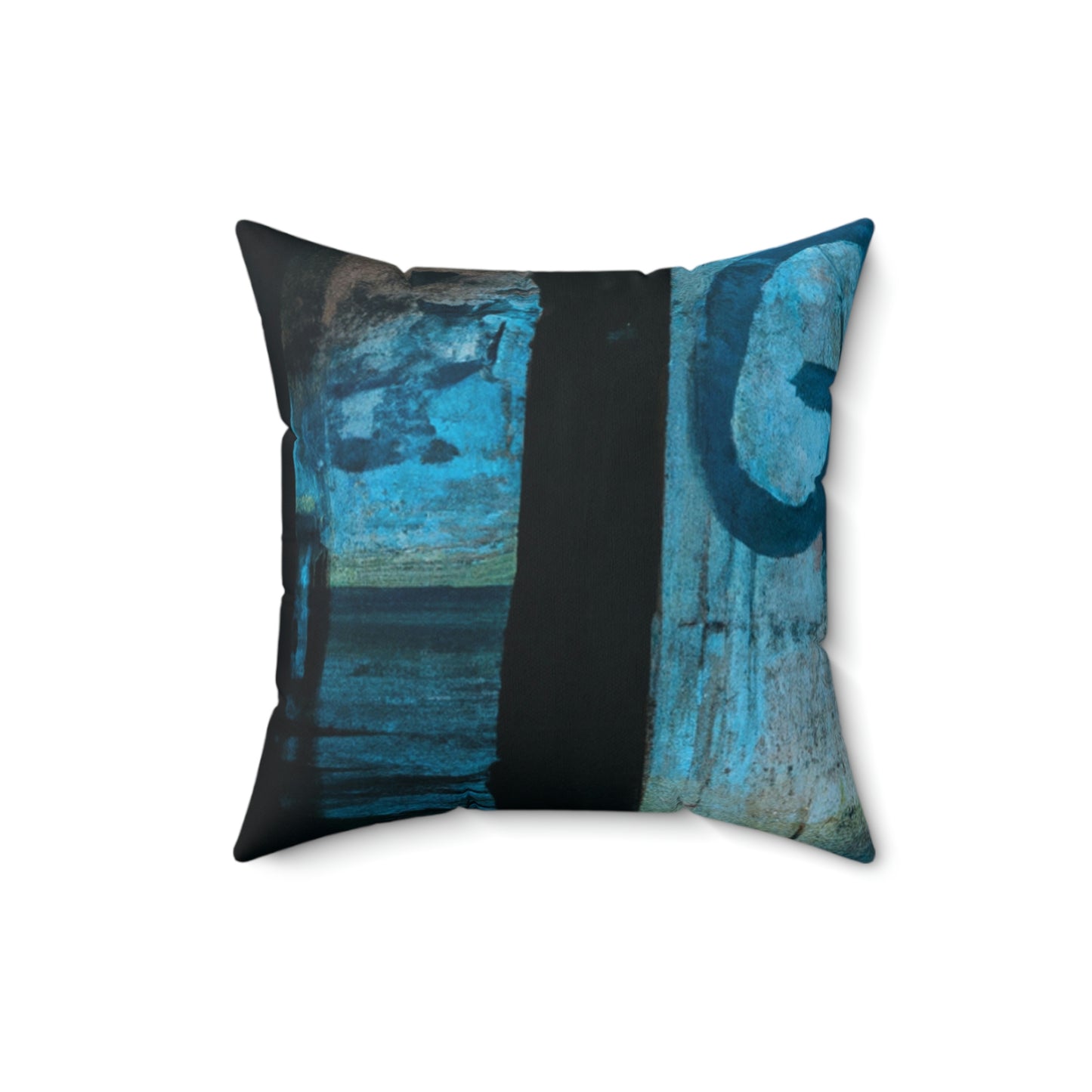 "Diving the Ruins of the Lost Underwater City" - The Alien Square Pillow