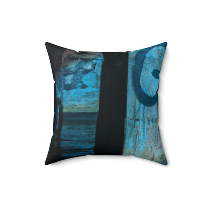 "Diving the Ruins of the Lost Underwater City" - The Alien Square Pillow