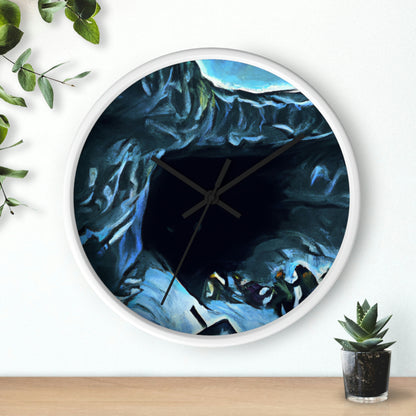 "Escape from the Icy Depths" - El reloj de pared alienígena