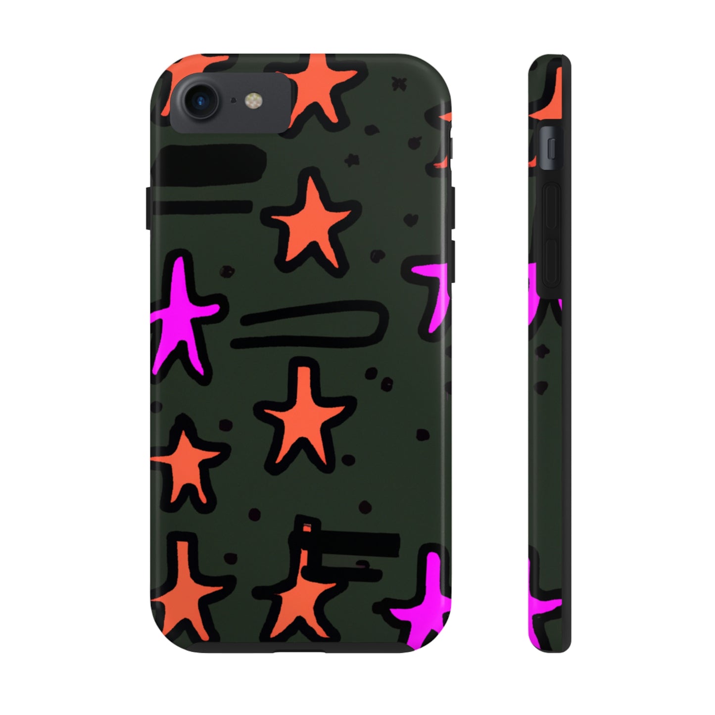 "Abandoned in the Glittering Night Sky" - The Alien Tough Phone Cases