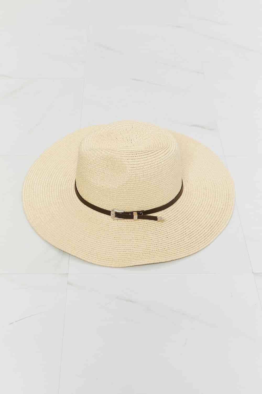 Sombrero Fedora de paja de verano Fame Boho