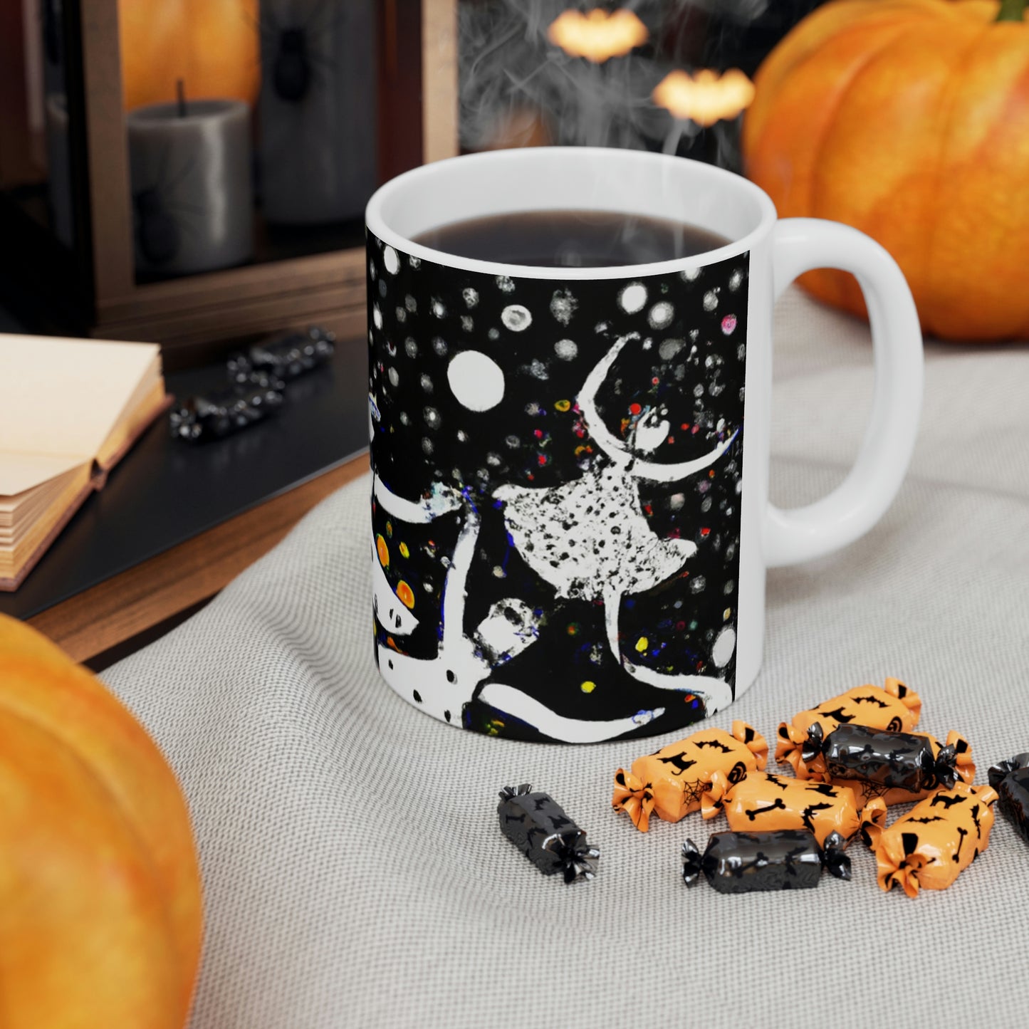 Twinkling Starlight Dance of the Fairies - The Alien Ceramic Mug 11 oz