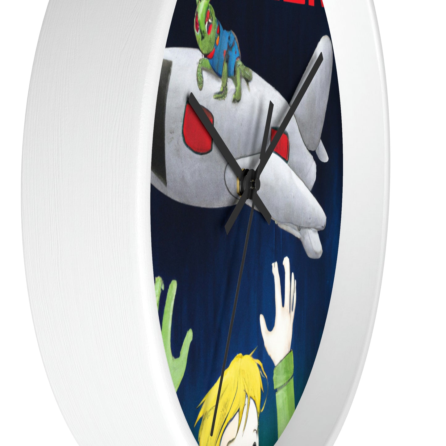 Rescuing the Alien: A Race Against Time - The Alien Wall Clock